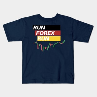 Run Forex Run Kids T-Shirt